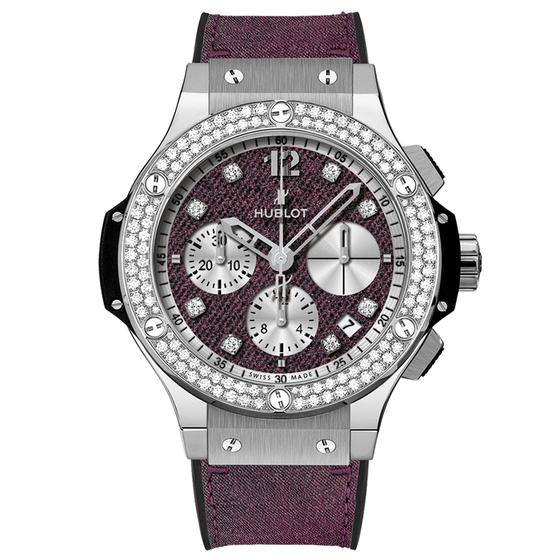 Replica Hublot BIG BANG PURPLE JEANS DIAMONDS 341.SX.2790.NR.1104.JEANS14 Replica Watch